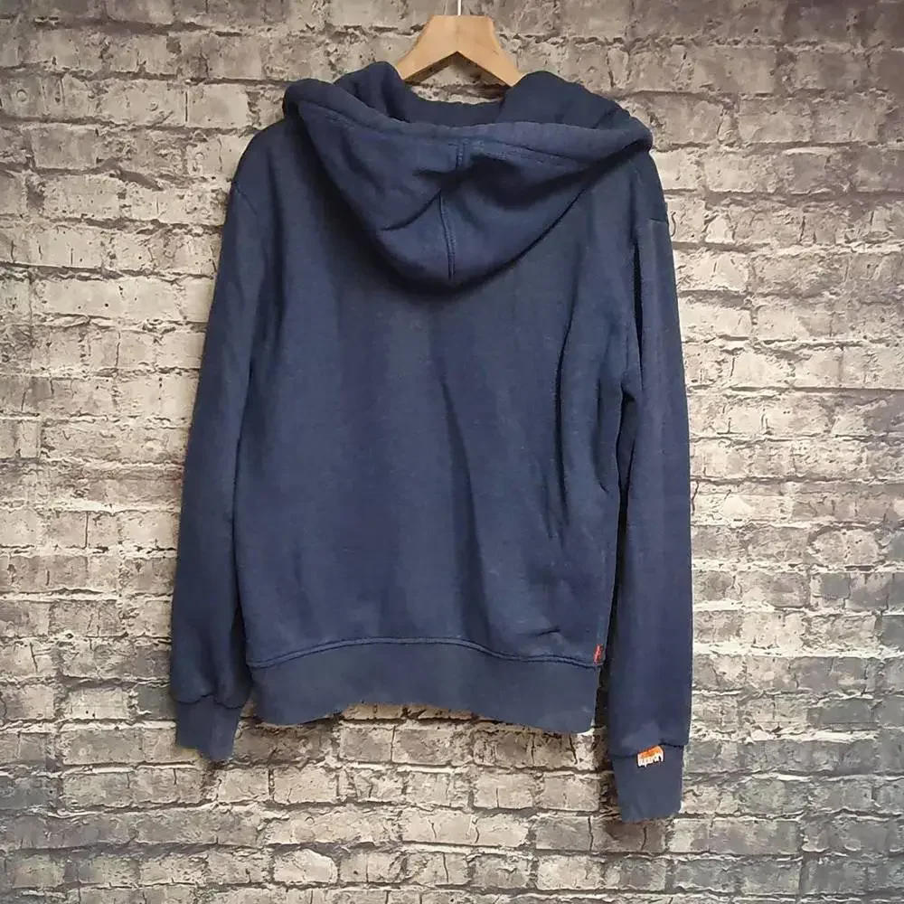 Superdry Small Blue Hoodie - Picture 2 of 3